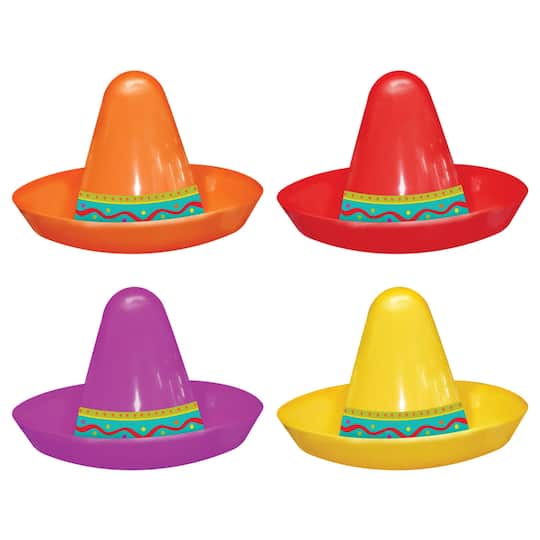 Cinco de Mayo Mini Fiesta Sombreros, 24ct.